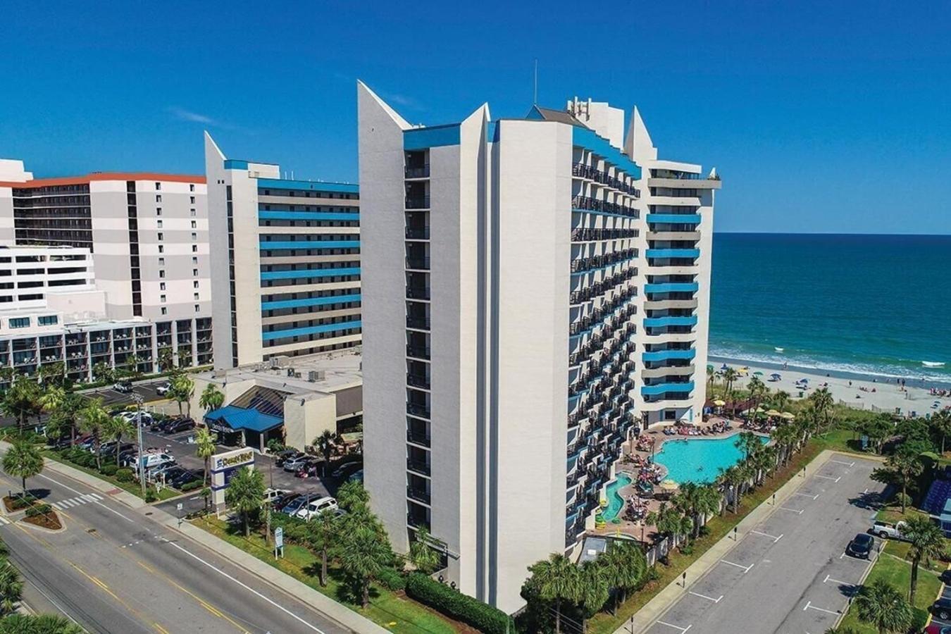 New ! Unique Oceanfront Condo At Ocean Reef Resort-Free Parking - Amazing Pools شاطئ ميرتل المظهر الخارجي الصورة