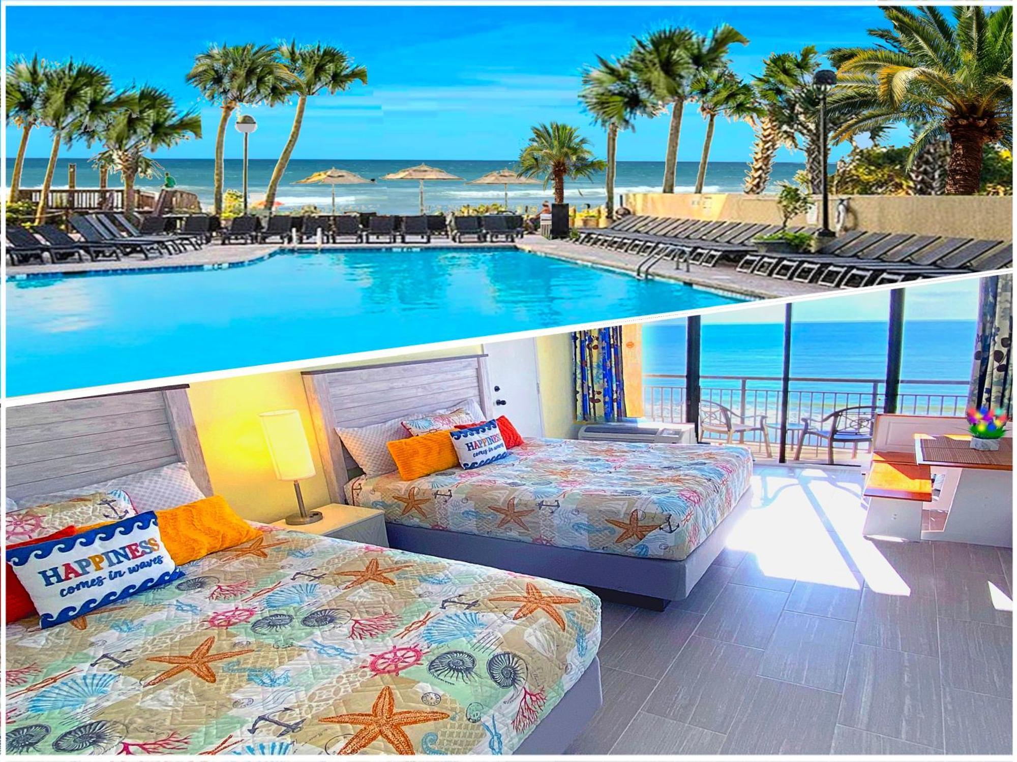 New ! Unique Oceanfront Condo At Ocean Reef Resort-Free Parking - Amazing Pools شاطئ ميرتل المظهر الخارجي الصورة